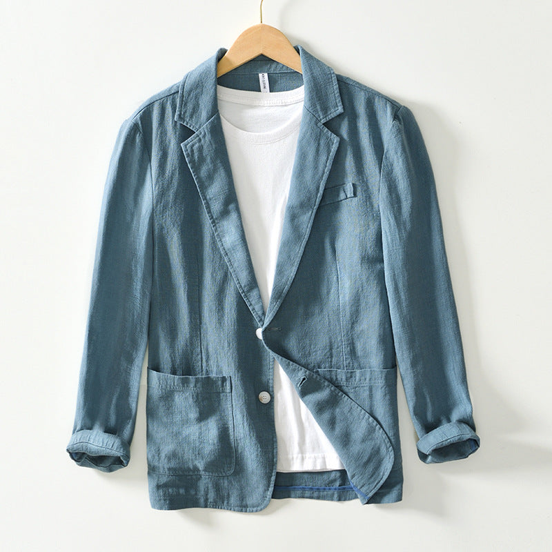 Aliams | Herren Leichter Leinen Blazer