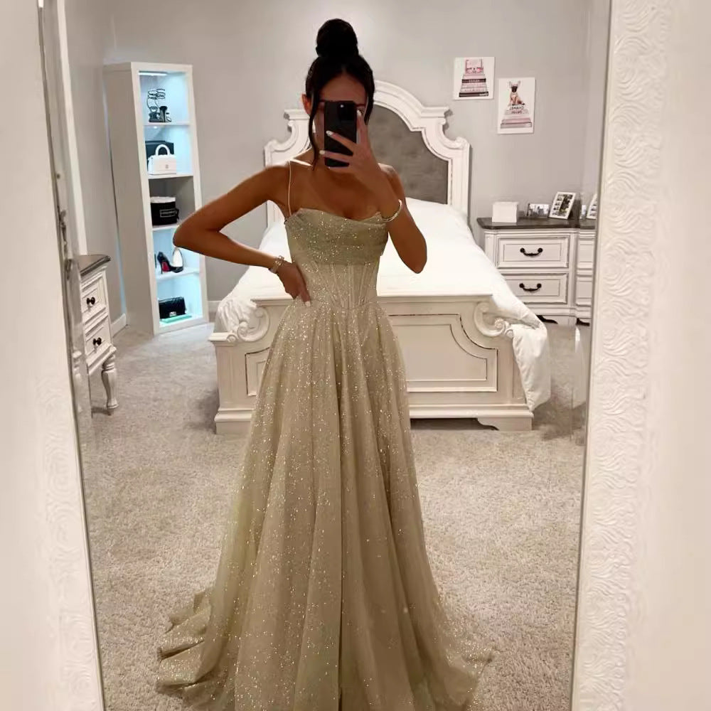 Aliams | Schwingendes Kleid mit Trägern