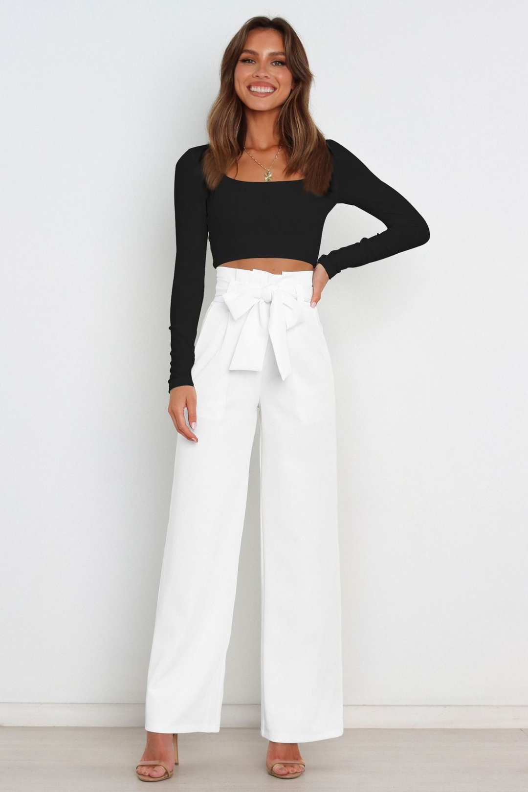 Aliams | Leinenhose für Frauen Lang