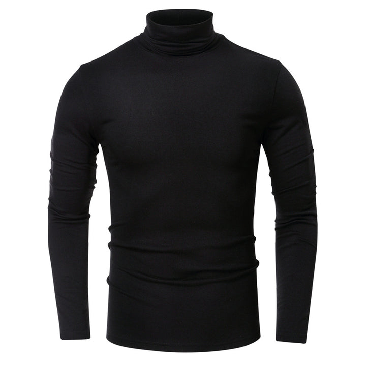 Herren Turtleneck-Shirt aus hochwertigem, elastischen Baumwollmix Aliams
