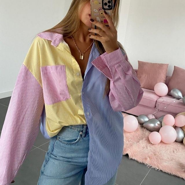 Aliams | Modisches Plus Size Hemd für Frauen