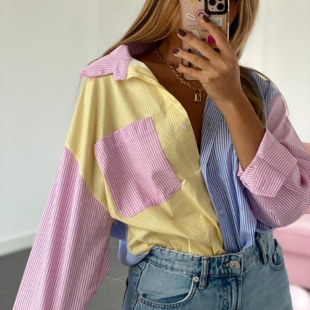 Aliams | Modisches Plus Size Hemd für Frauen