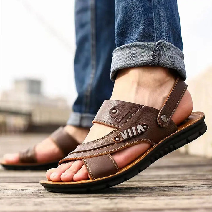 Aliams | Sandalen Aus Echtem Leder