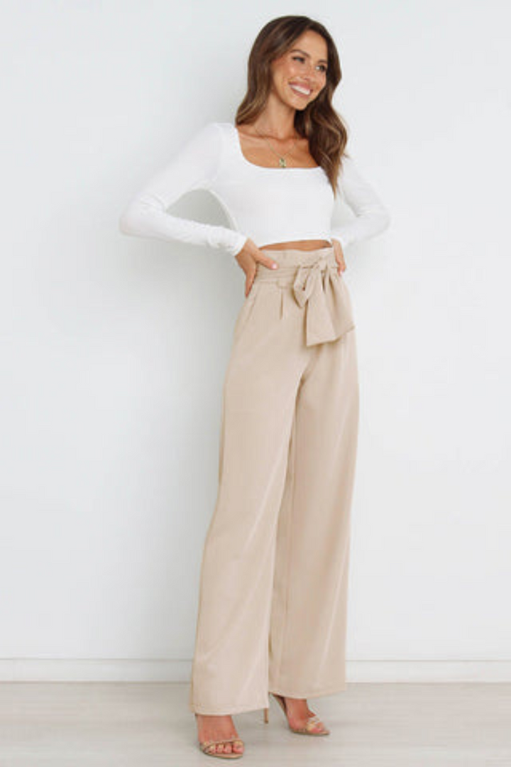 Aliams | Leinenhose für Frauen Lang