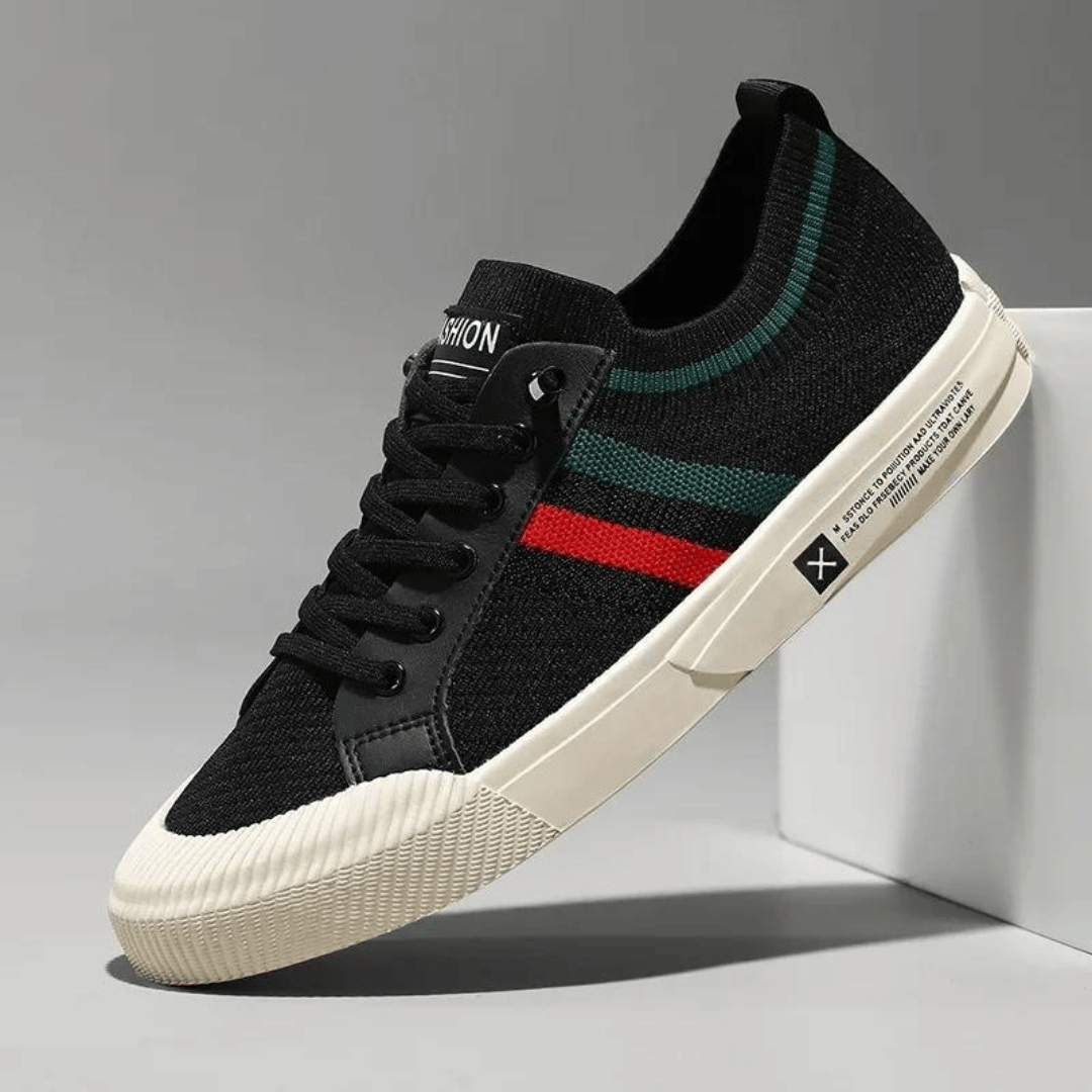 Aliams | Lässige Sneakers Mit Strickmuster Für Männer