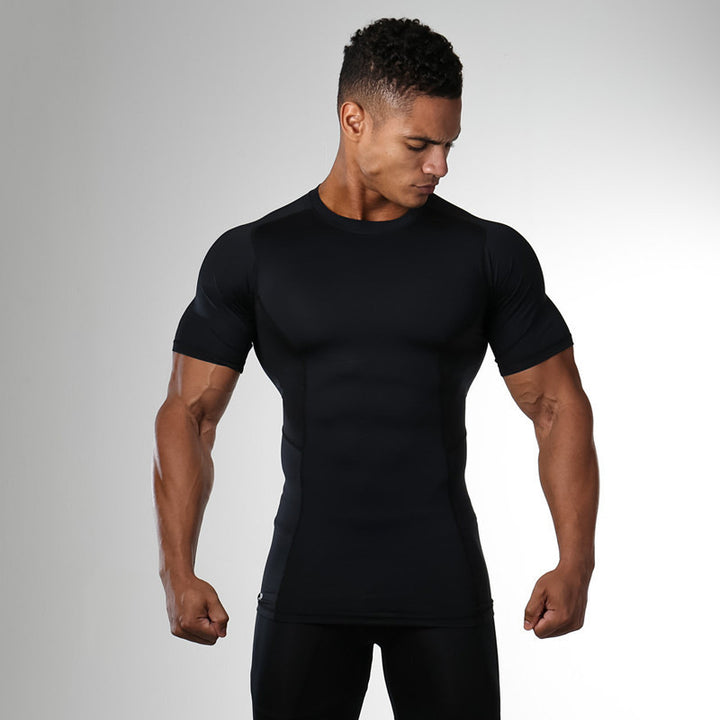 Herren Kompressionsshirt mit leistungsstarkem Feuchtigkeitstransport Aliams