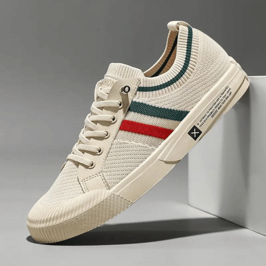 Aliams | Lässige Sneakers Mit Strickmuster Für Männer