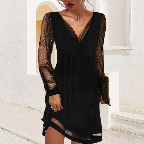 Aliams | Atmospheric Kurzes Damenkleid Ausgabe