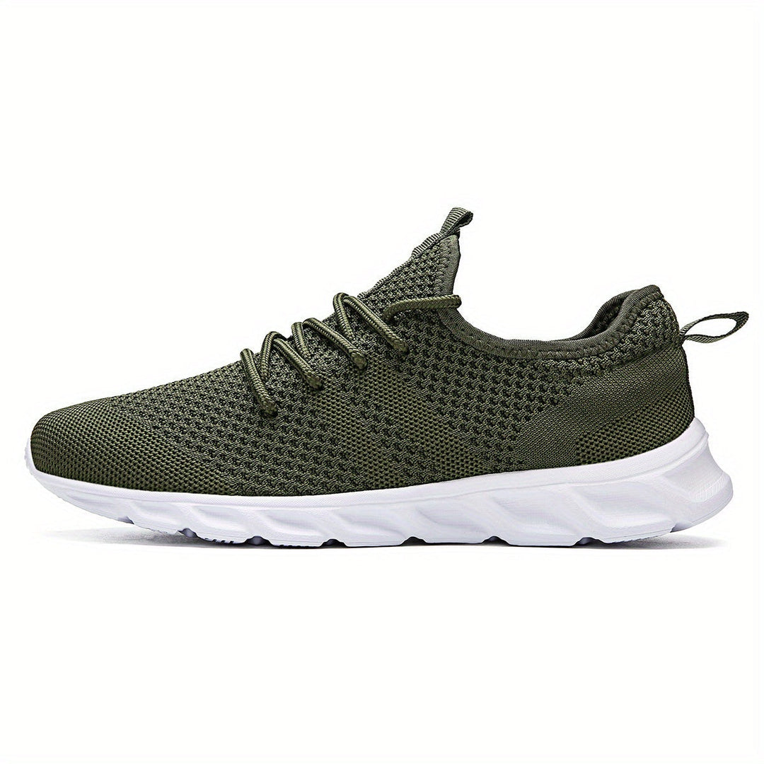 Aliams | Leichte, Atmungsaktive Herren Laufschuhe mit Anti Rutsch