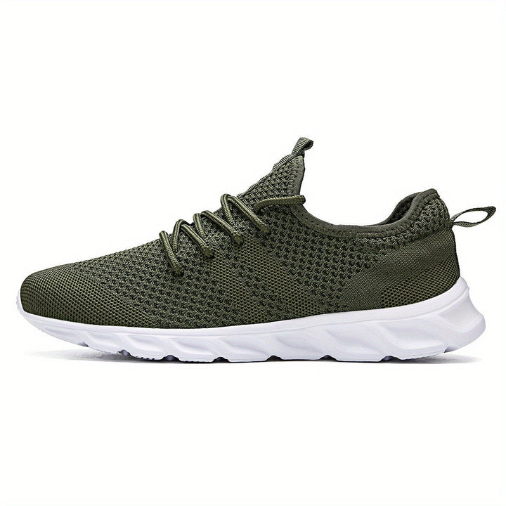 Aliams | Leichte, Atmungsaktive Herren Laufschuhe mit Anti Rutsch