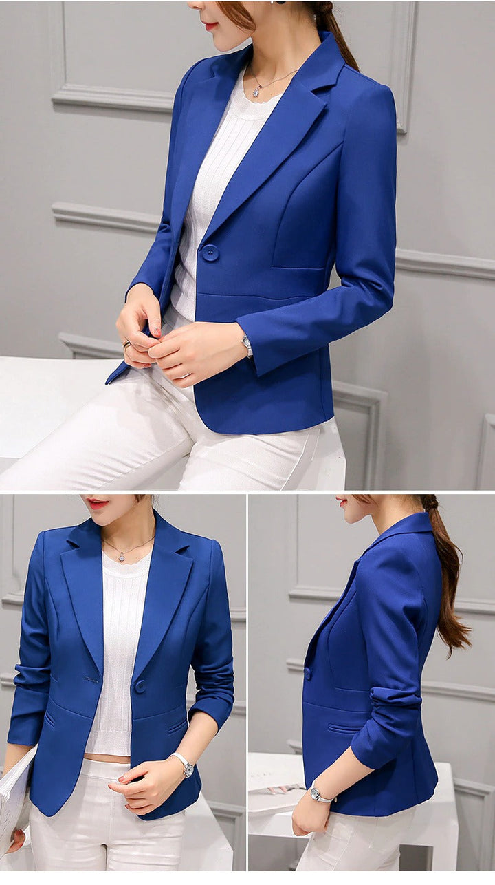 Aliams | Lässig Taschen Kurz Blazer