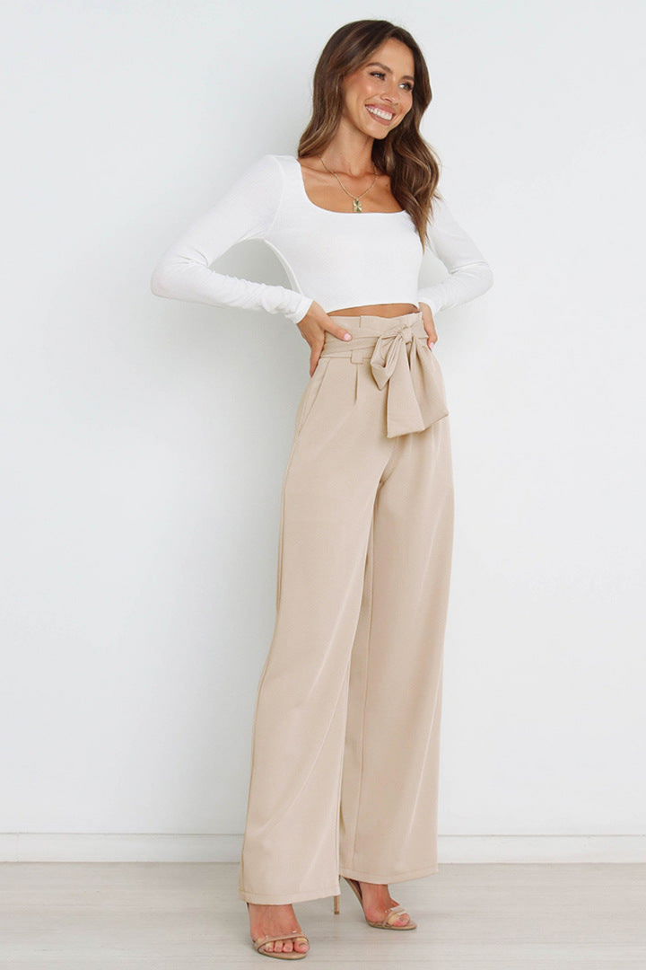 Aliams | Leinenhose für Frauen Lang