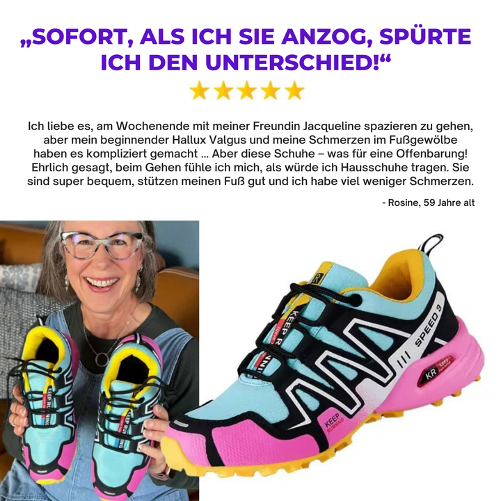 Aliams | Orthopädische Damen Wanderschuhe