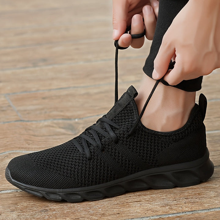 Aliams | Leichte, Atmungsaktive Herren Laufschuhe mit Anti Rutsch