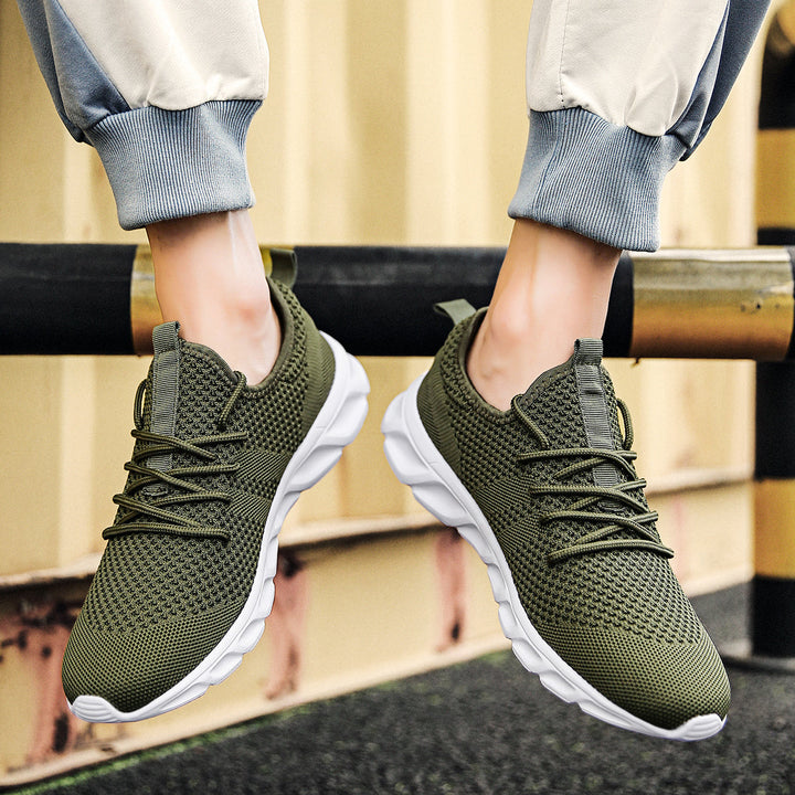 Aliams | Leichte, Atmungsaktive Herren Laufschuhe mit Anti Rutsch