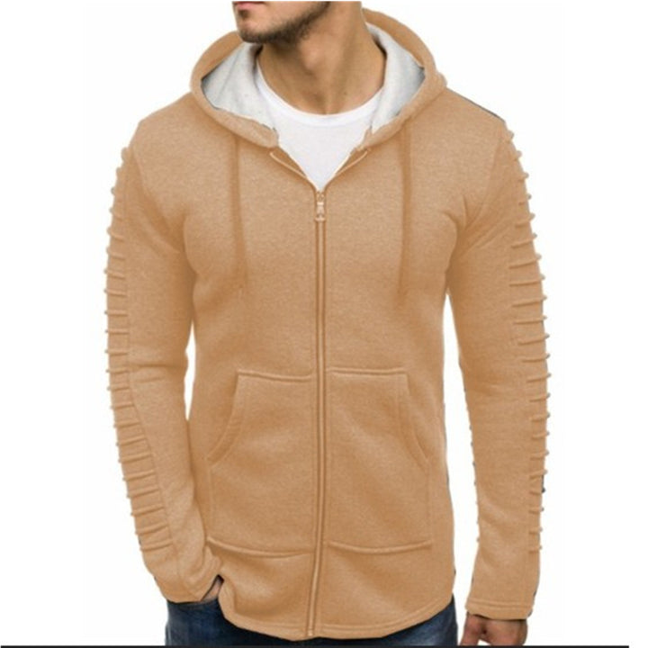 Herren Zip-Hoodie mit innovativem Design Aliams