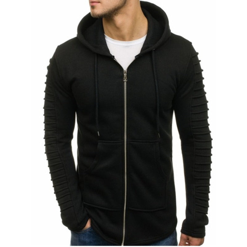 Herren Zip-Hoodie mit innovativem Design Aliams