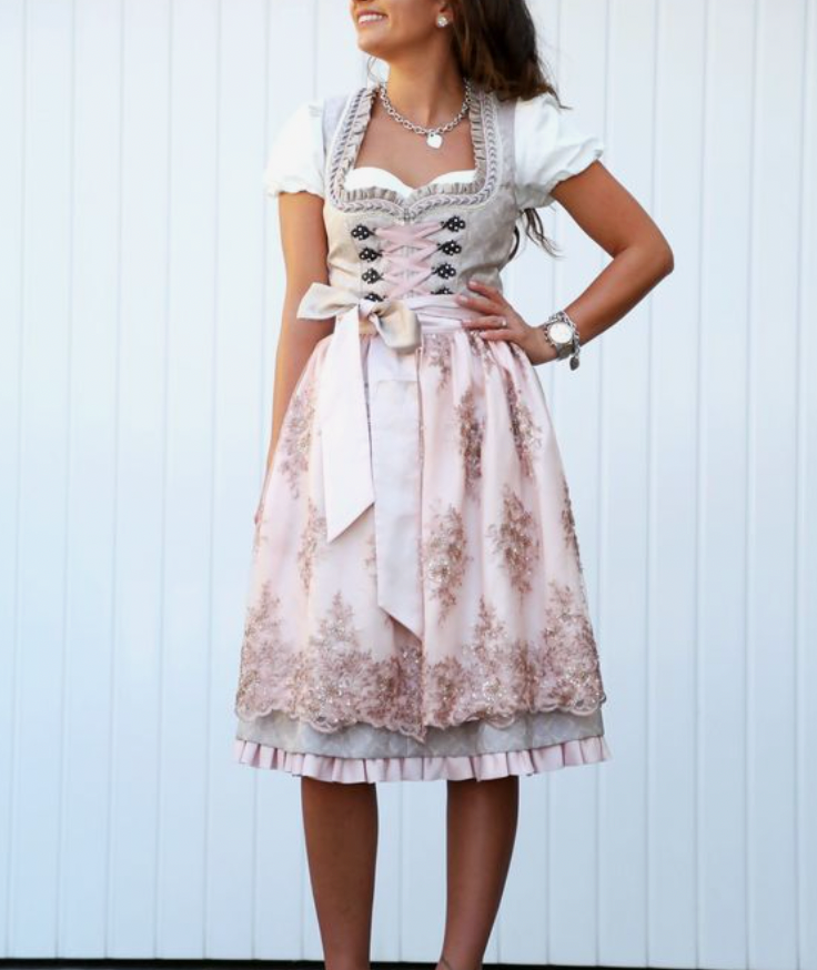 Aliams | Klassisches Oktoberfestdirndlkleid für Frauen