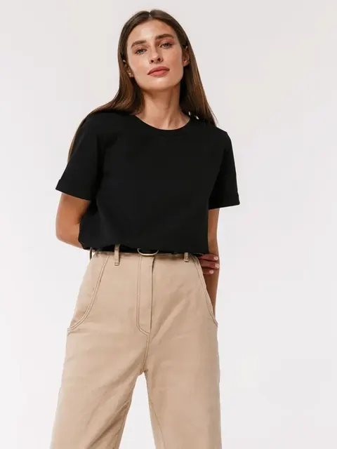 Aliams | Klara Damen-T-Shirt Aus 100% Baumwolle
