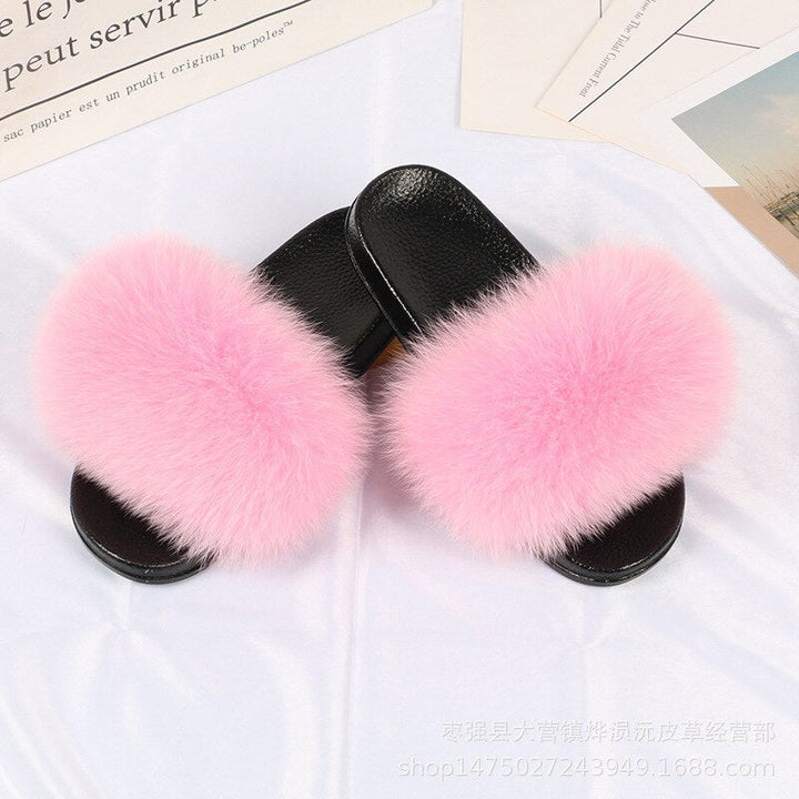 Aliams | Moda Fay Fluffy Slippers Fröhliche & Bunte Damenschuhe für Den Sommer