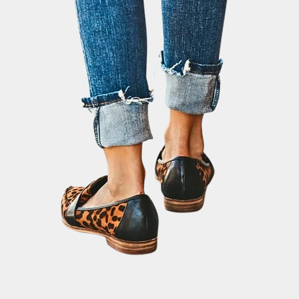 Aliams | Slipper Loafers Wildlederlook für Damen