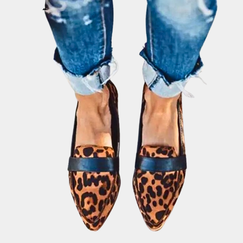 Aliams | Slipper Loafers Wildlederlook für Damen