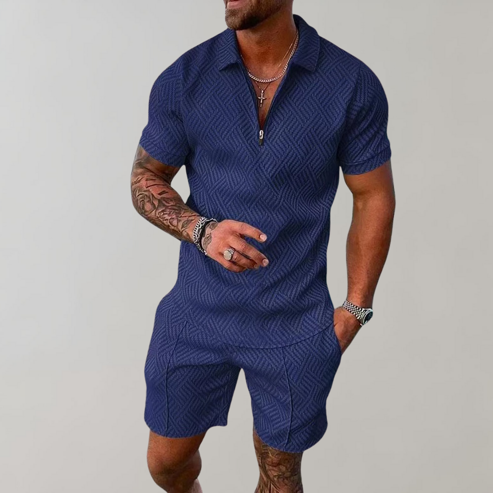 Aliams | Polo und Shorts-Set für Herren