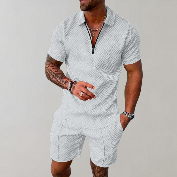 Aliams | Polo und Shorts-Set für Herren