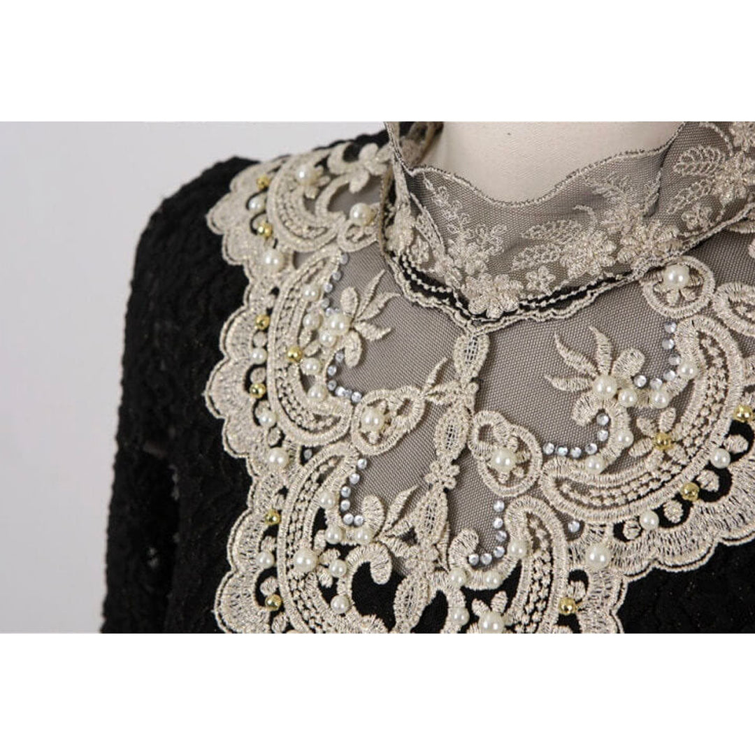 Aliams | Stylische Gestickte Damenbluse