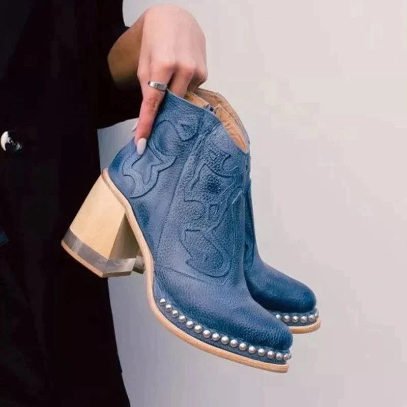 Aliams | palmer Norwich Bestickte Lederstiefel