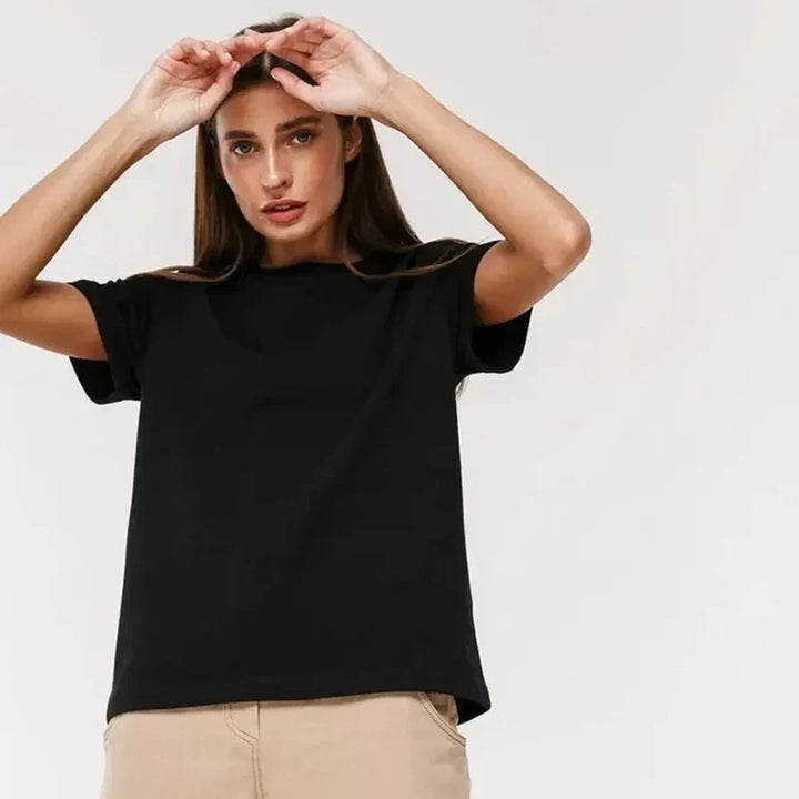 Aliams | Klara Damen-T-Shirt Aus 100% Baumwolle