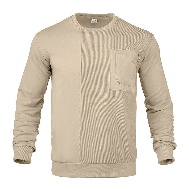 Herren Sweatshirt mit strukturierter Front Aliams