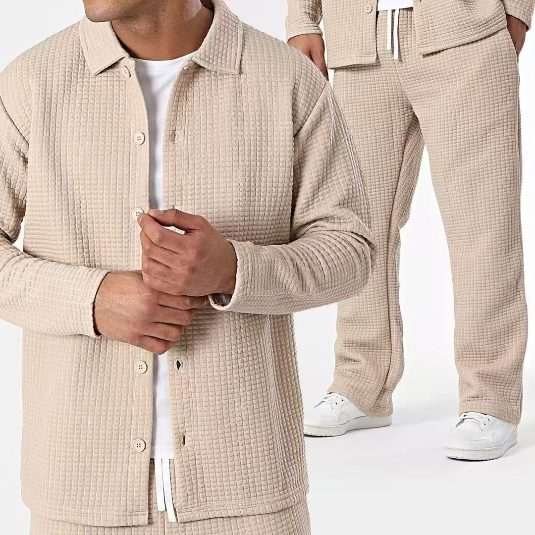 Herren strukturierte Jacke im modernen Design Aliams