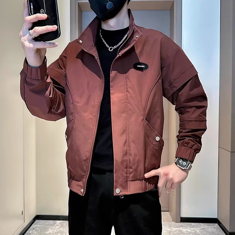 Herren Übergangsjacke mit isolierendem Innenfutter und sportlichem Schnitt Aliams