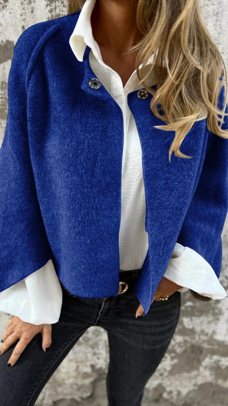 Aliams | Kurzer Cashmere-Mantel