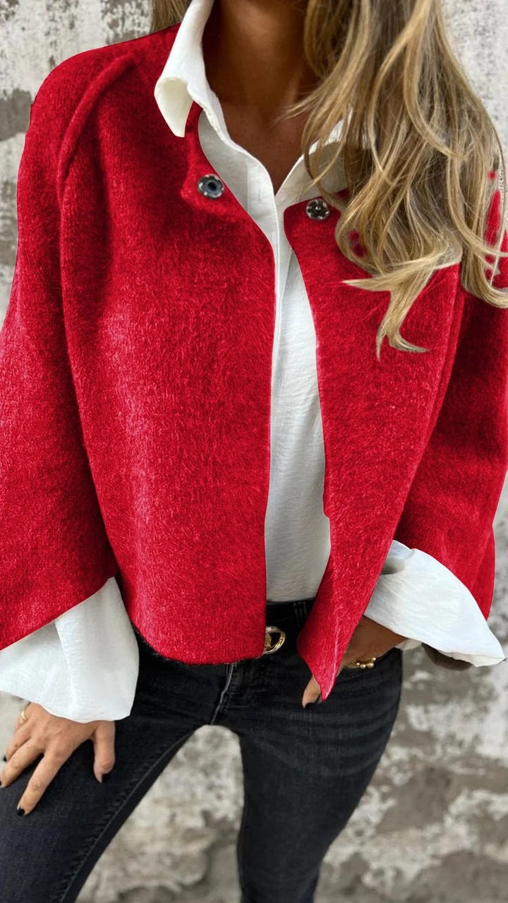 Aliams | Kurzer Cashmere-Mantel