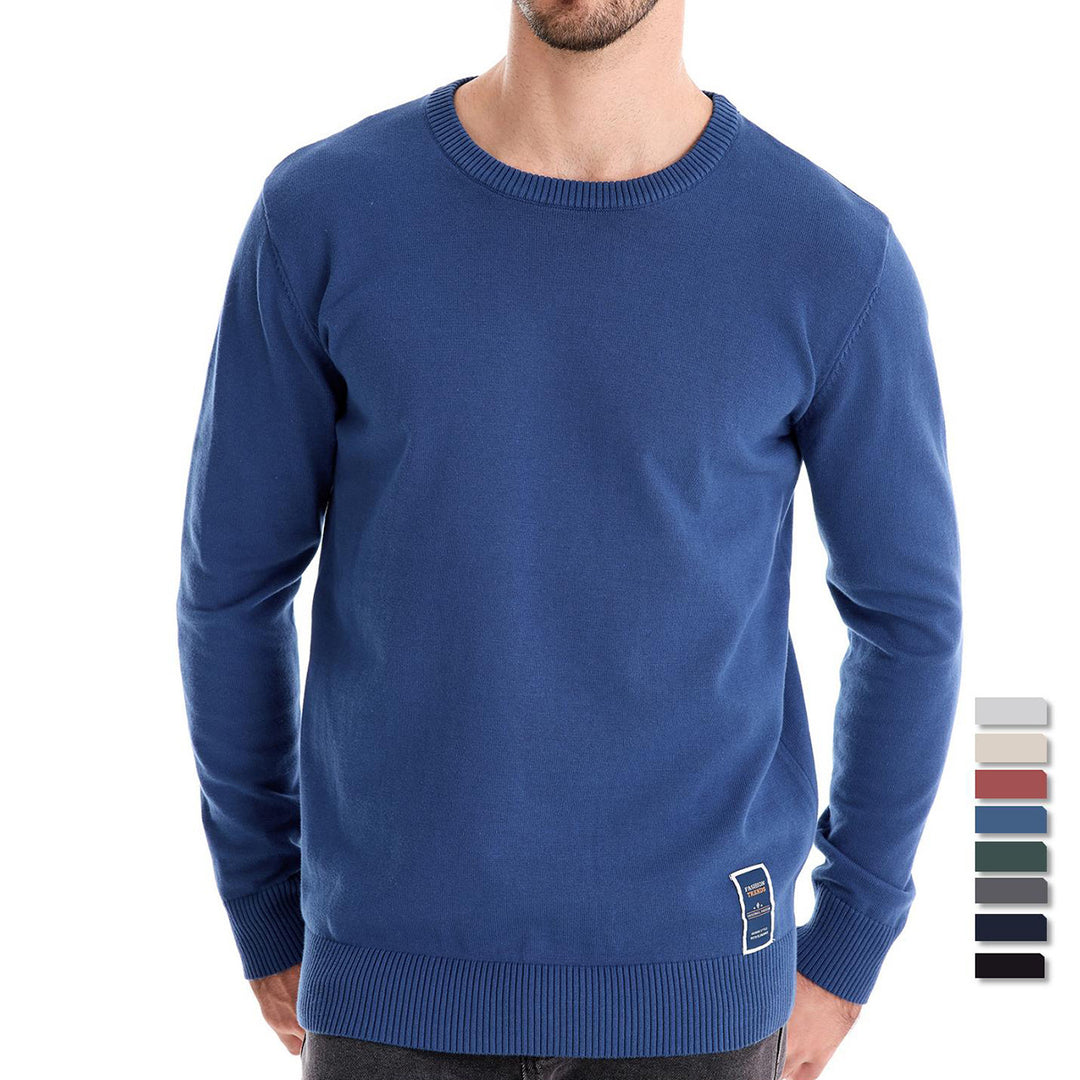 Herren Strickpullover aus hochwertiger Baumwollmischung mit angenehmer Passform Aliams