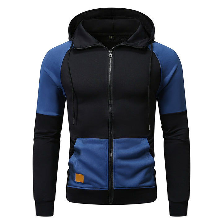 Herren sportlicher Kapuzenpullover mit einzigartigem Farbblock-Design Aliams