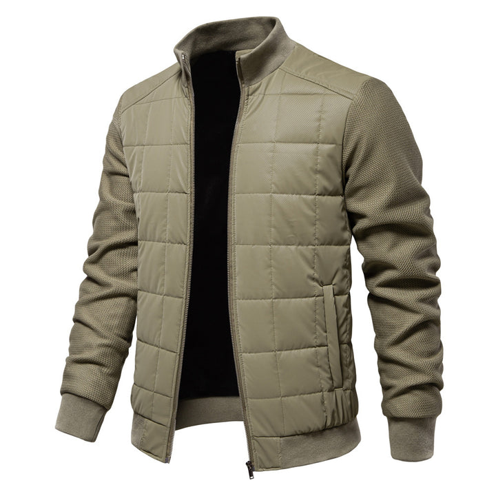 Herren Steppjacke mit sportlichen Details und praktischem Reißverschluss Aliams