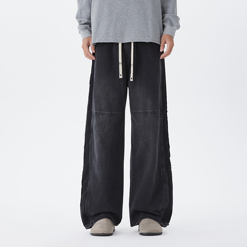 Herren Weit geschnittene Jeans mit innovativem Design Aliams