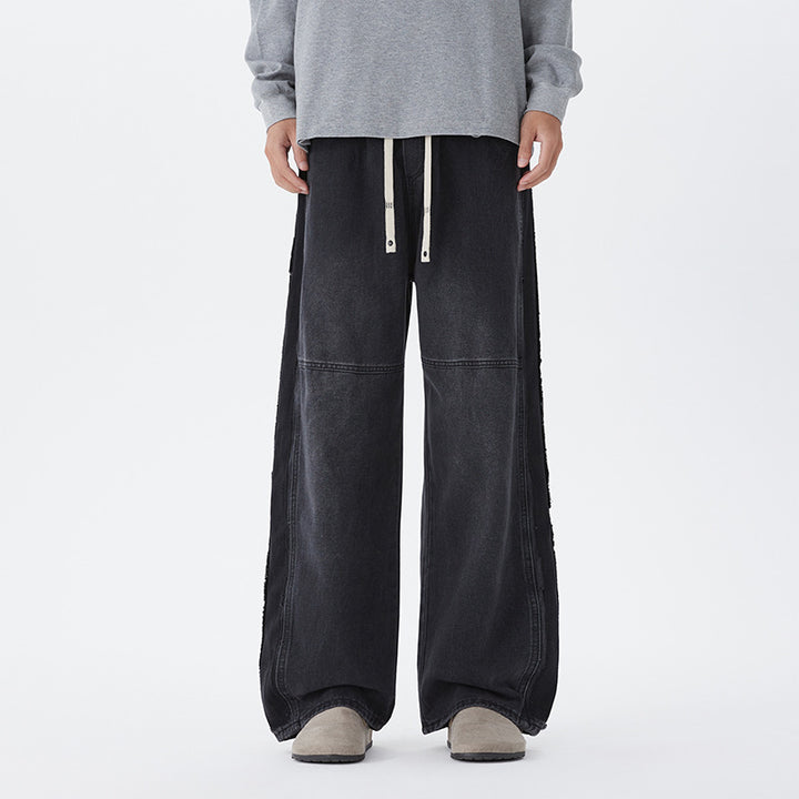 Herren Weit geschnittene Jeans mit innovativem Design Aliams