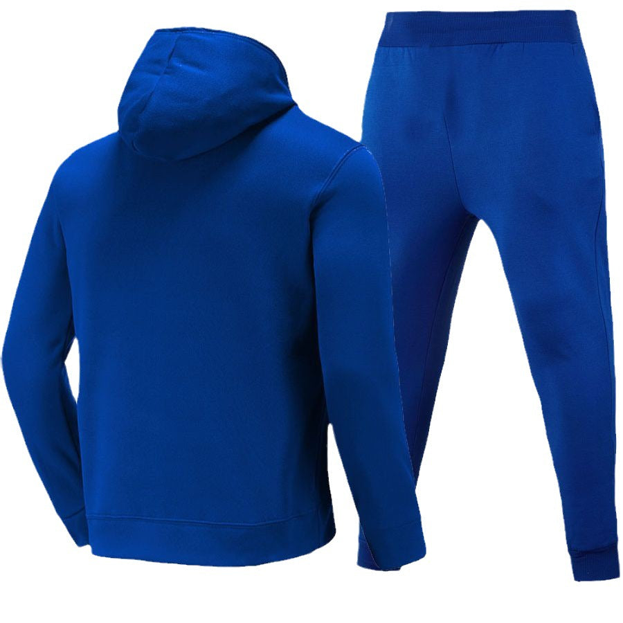 Herren Sportlicher Kapuzenpullover und Jogginghose Set mit einzigartigem Grafikdruck Aliams