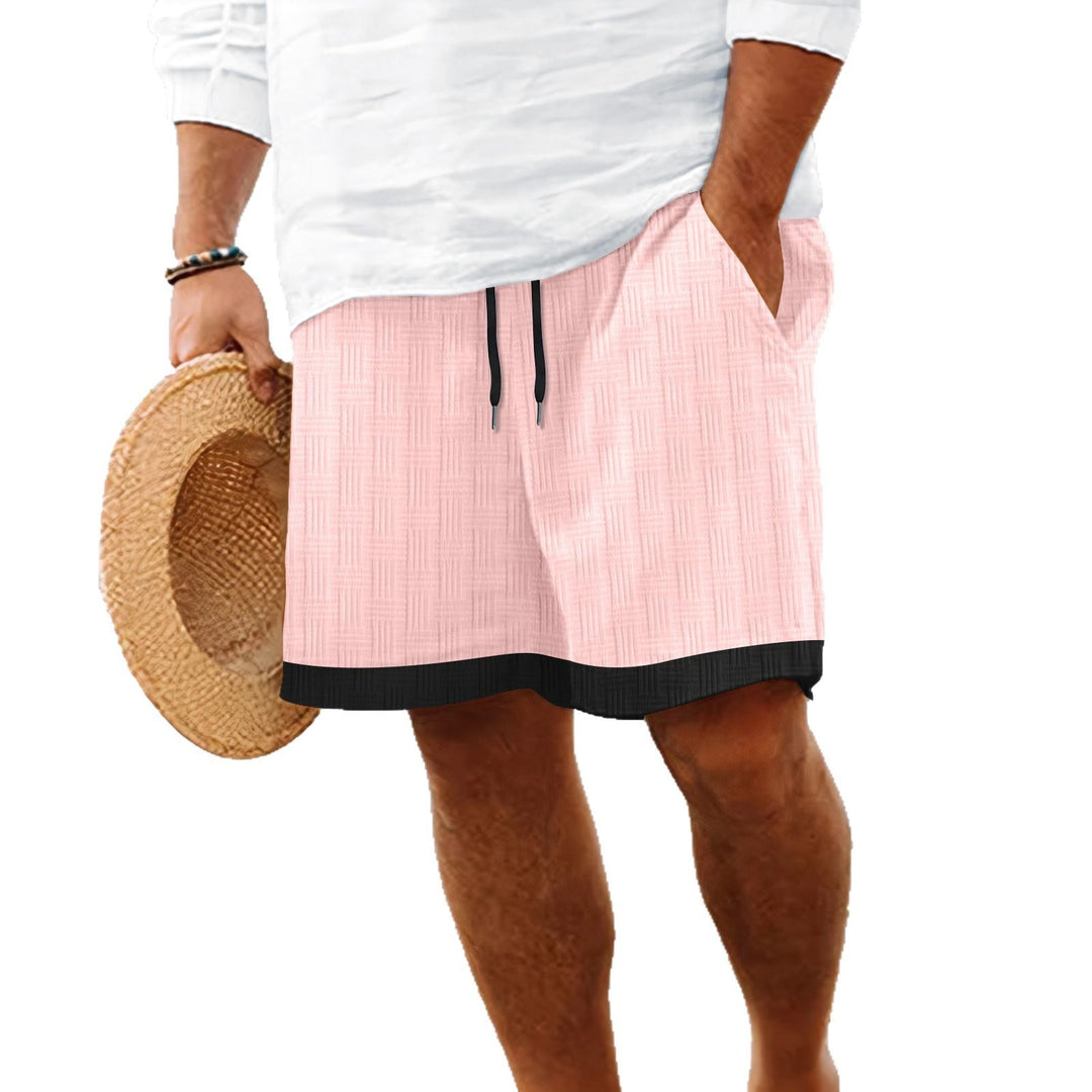 Herren strukturierte Strandshorts Aliams