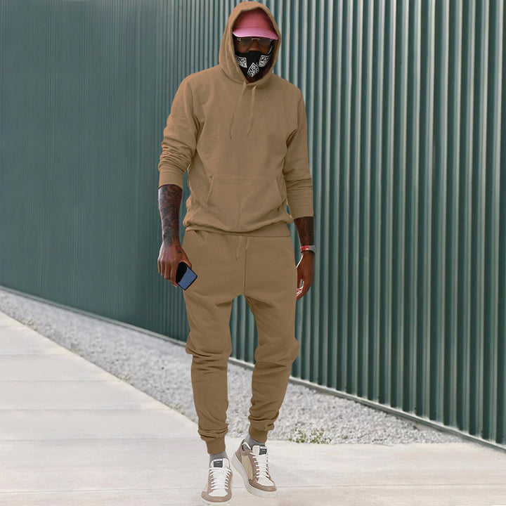 Herren Sportlicher Kapuzenanzug aus hochwertigem Sweatstoff Aliams