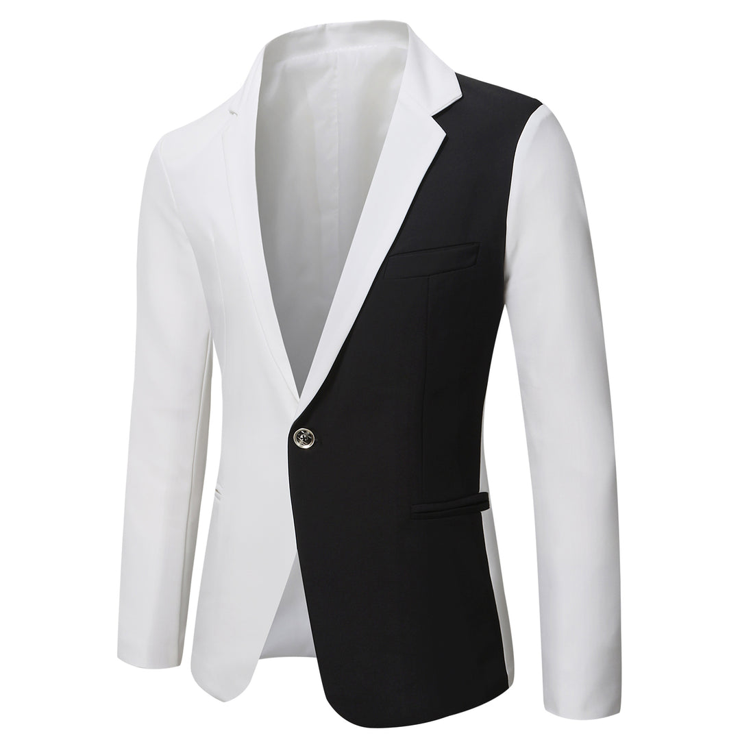 Herren Trendiger Zweischnit Blazer Aliams