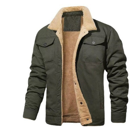 Herren winterfeste Jacke mit warmem Innenfutter Aliams