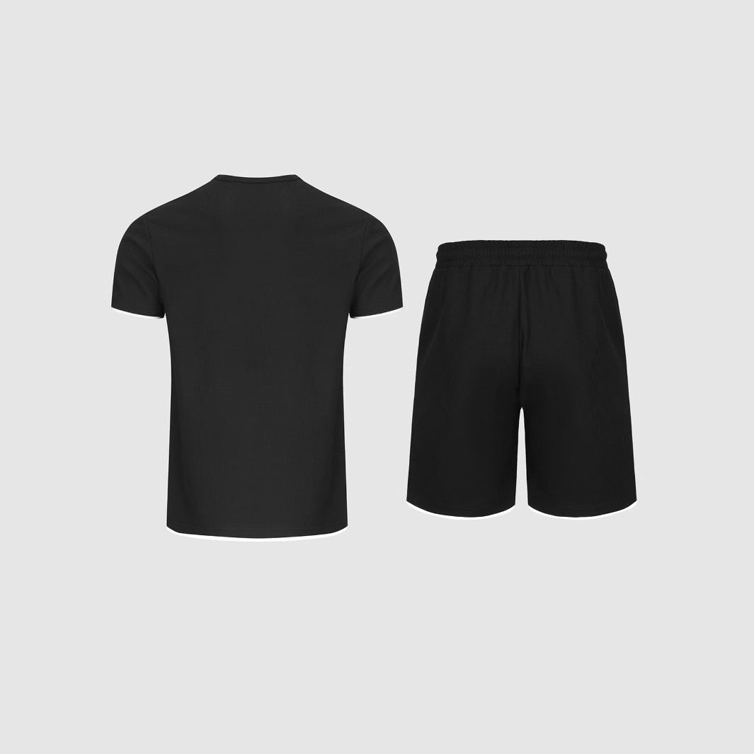 Herren stylisches Freizeit-Set mit kontrastierenden Details Aliams