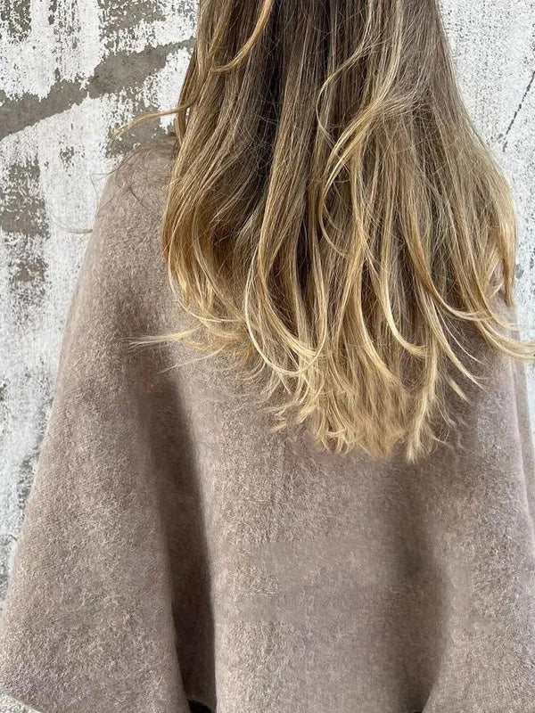 Aliams | Kurzer Cashmere-Mantel