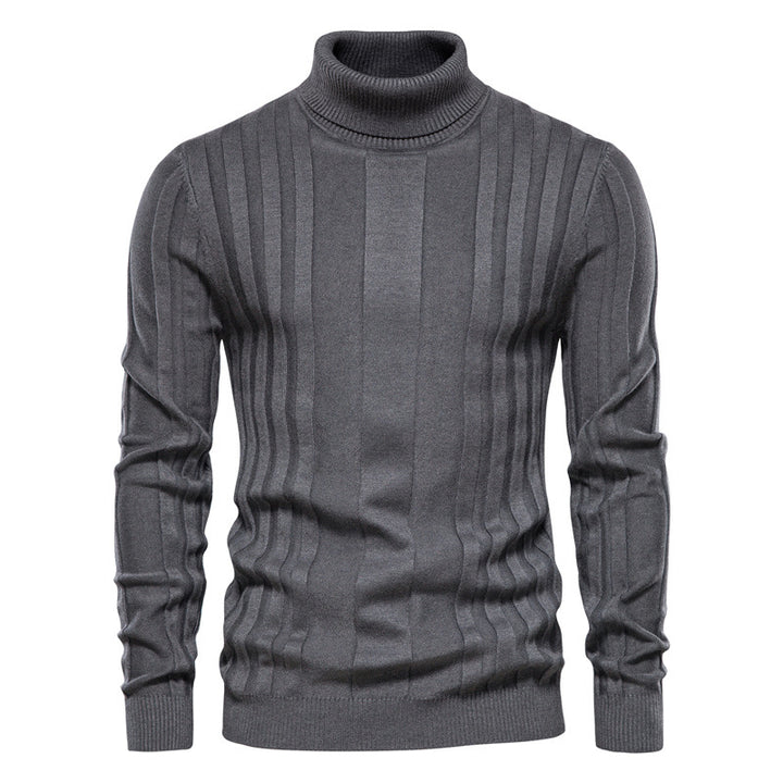 Herren Stehkragen Pullover Aliams