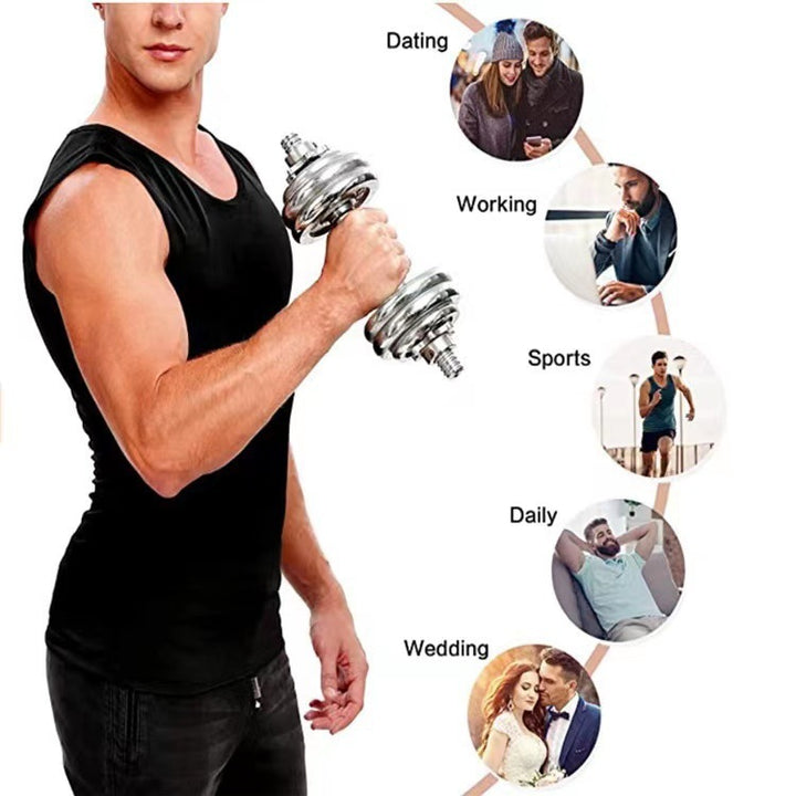 Herren Sportliches Kompressionsoberteil mit Wärmeisolierung Aliams